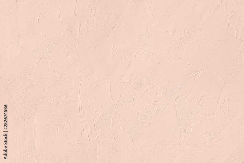 Pale pink colored low contrast Concrete textured background with roughness and irregularities - obrazy, fototapety, plakaty 