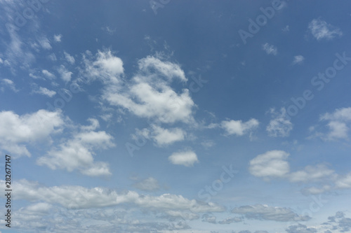 blue sky background with clouds
