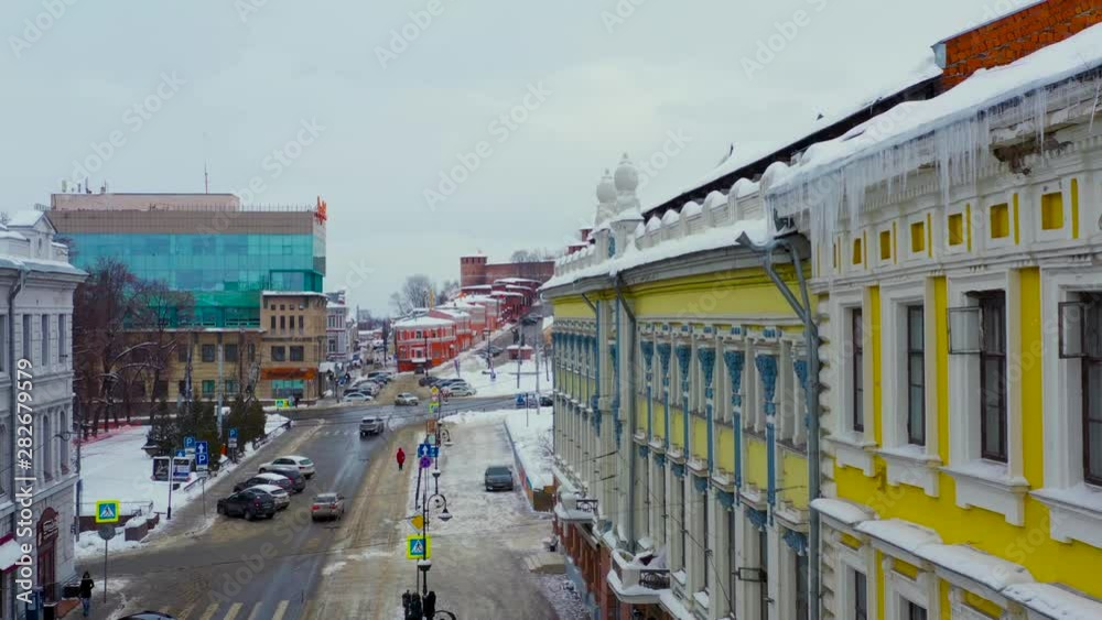 In the center of Nizhny Novgorod, near the walls of the Nizhny Novgorod Kremlin. At the height of the stunning panorama of the city. In the center of Nizhny Novgorod, near the walls of the Nizhny Novgorod Kremlin. At the height of the stunning panorama of the city.