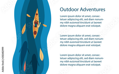 Outdoors activities background