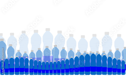 mer bouteille plastique