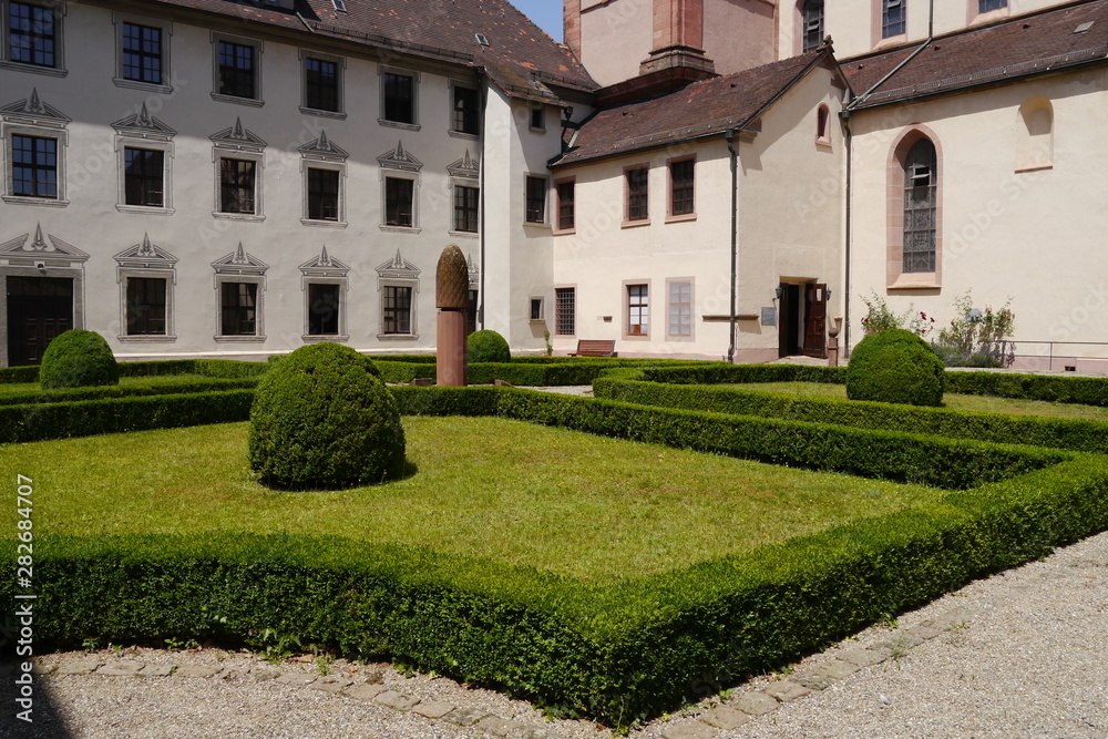 Heckengarten im Kloster Gengenbach