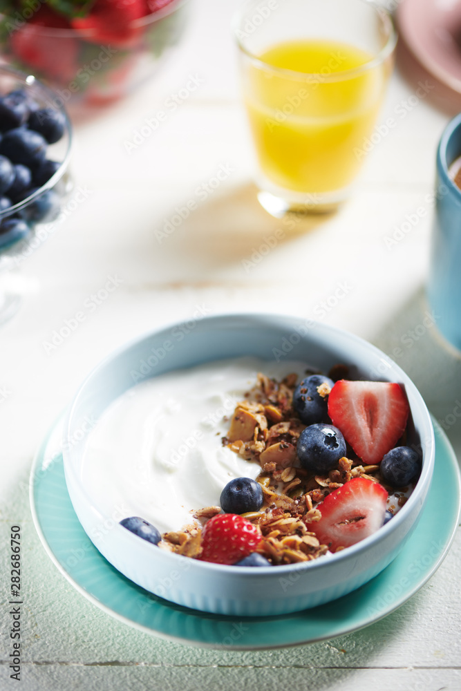 Yogurt Parfait Breakfast Yogurt Parfait Breakfast
