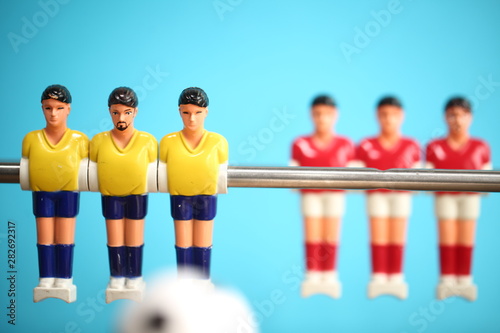 foosball table soccer .sport teame football players