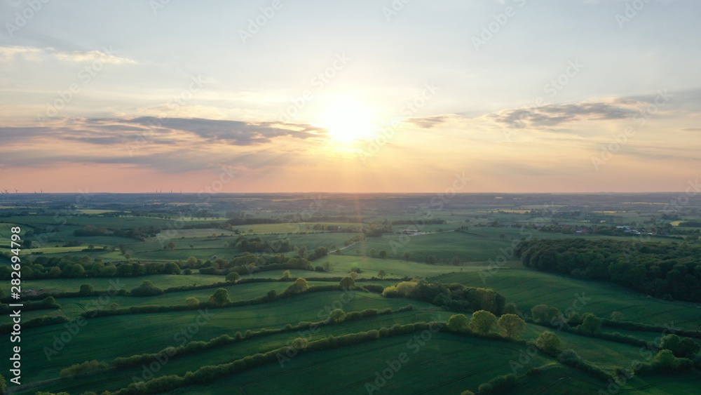 Fototapeta premium Sunset Bad Schwartau
