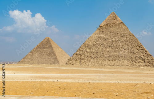 pyramids of giza in egypt