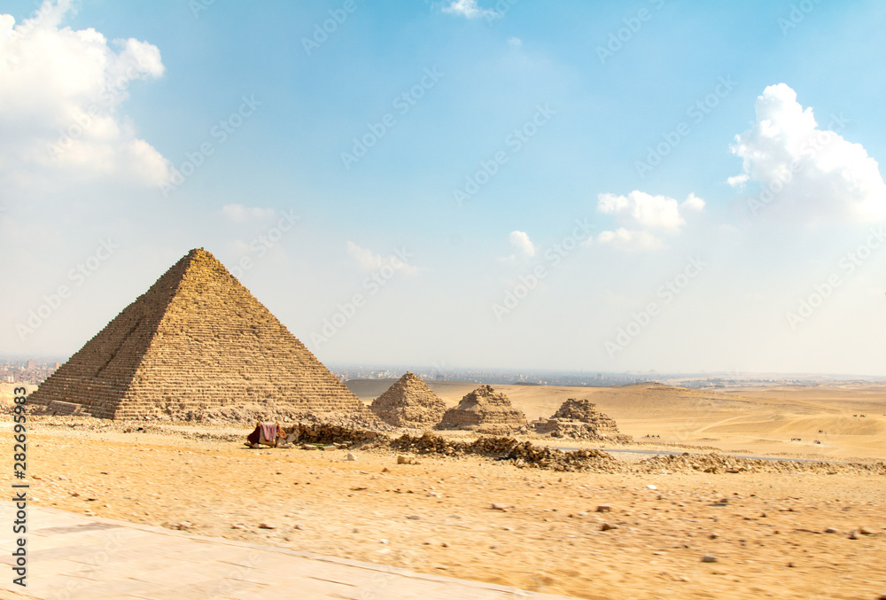 pyramids of giza in egypt