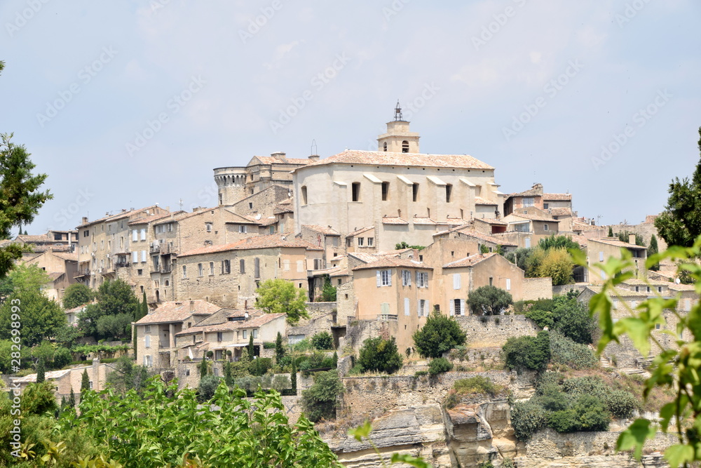 Ancient village Gordes in Southern France, Provence