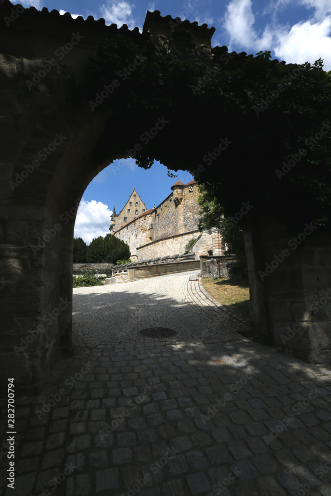 Veste Coburg, fortress, walls, towers, Coburg, Bavaria, Germany, Europe