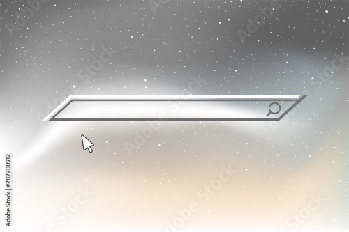 cool elegant searching bar art