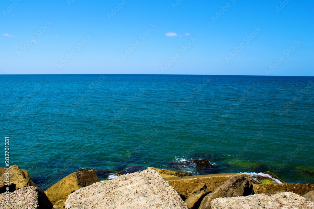 sea and blue sky