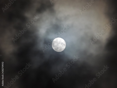 Cloudy Moon