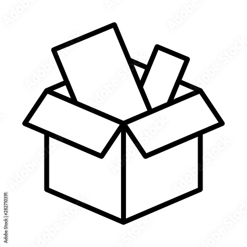 Box full open