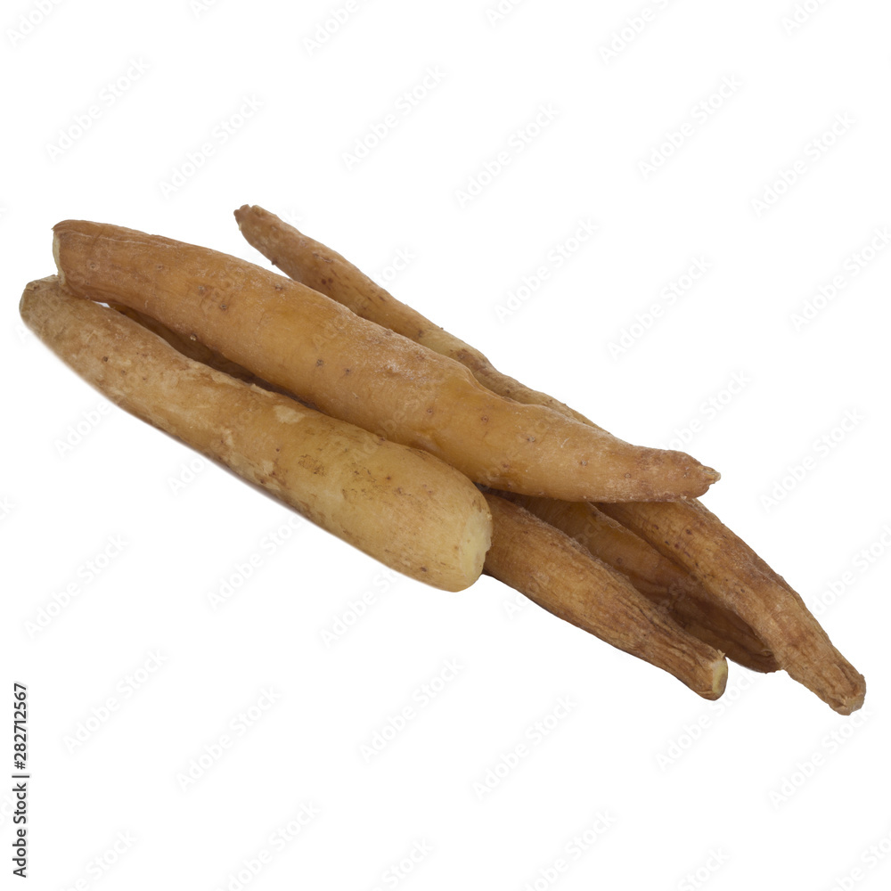 heap of fingeroot isolated on white background heap of fingeroot isolated on white background