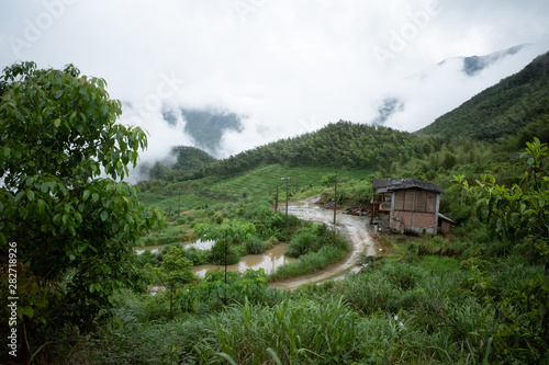 House in Mingyue Mountain, Jiangxi, China