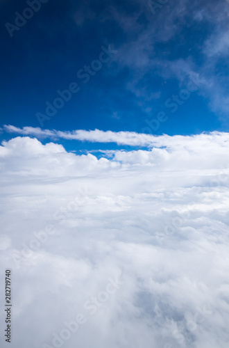 Fototapeta Naklejka Na Ścianę i Meble -  View from the airplane window