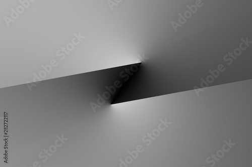 Grey  gradien  metallic  abstract  3d background