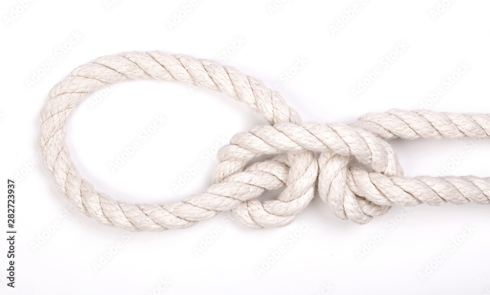 Fragment of a nautical rope Fragment of a nautical rope