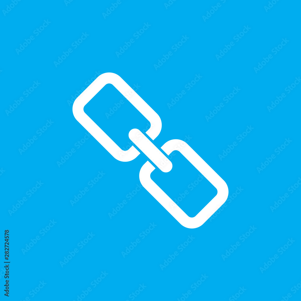 Link icon vector Link icon vector