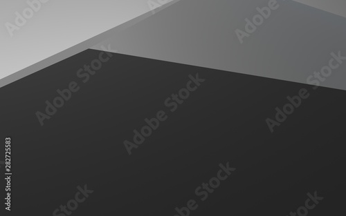 Abstract surface polygonal wall  low-poly background  3d rendering