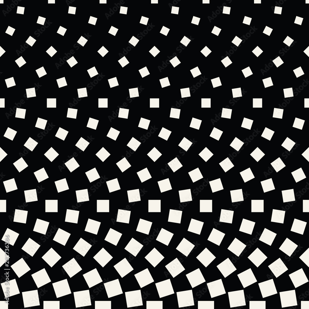 Naklejka premium abstract geometric square halftone fading gradient pattern