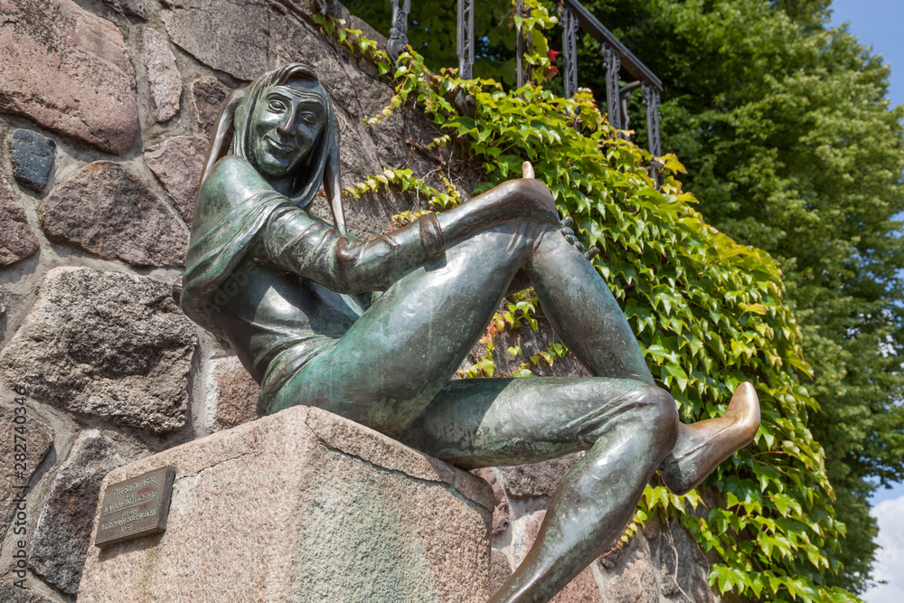Fototapeta premium Eulenspiegelbrunnen in Mölln