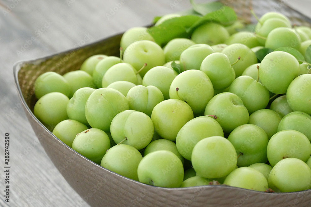sour green plums, double bunch of plums sour green plums, double bunch of plums