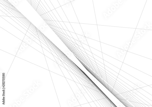 architecture building 3d vector illustration