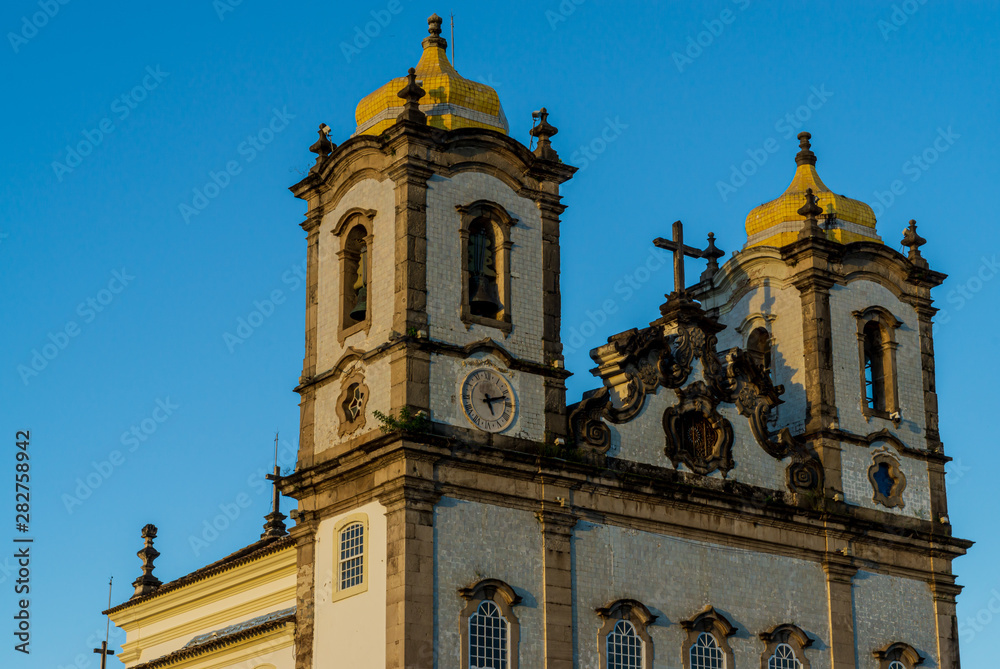 Bonfim church in Salvador Golden Hour