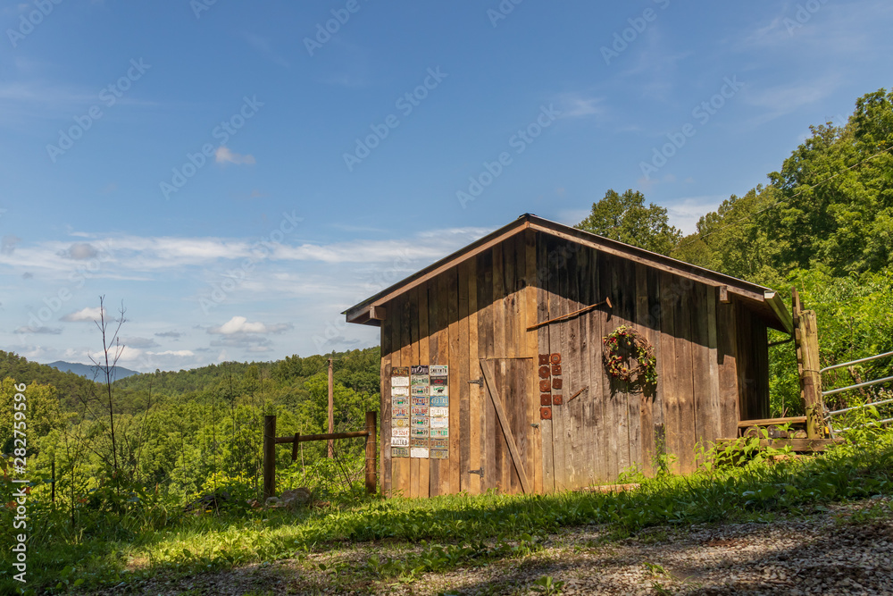 Old barn in the Great Smoky Mountains Old barn in the Great Smoky Mountains