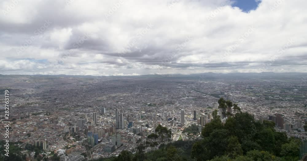 Center shot looking down from Bogota Mountains. Center shot looking down from Bogota Mountains.