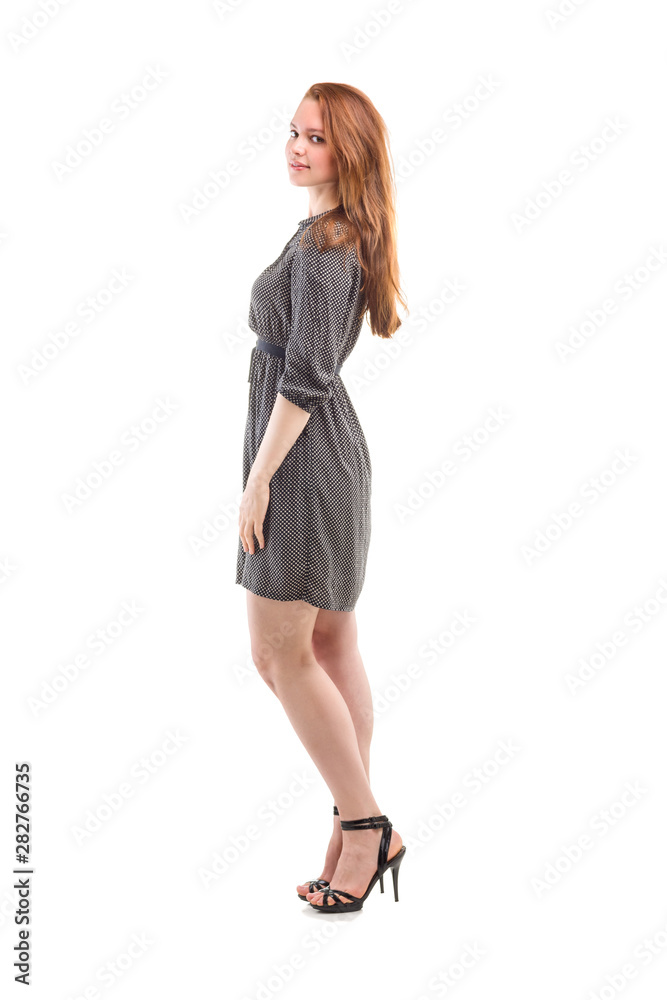 Full length portrait of a confident young female Full length portrait of a confident young female