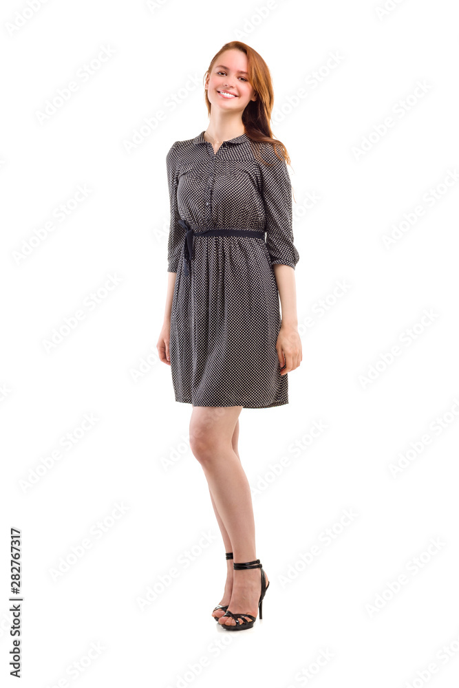 Full length portrait of a confident young female Full length portrait of a confident young female