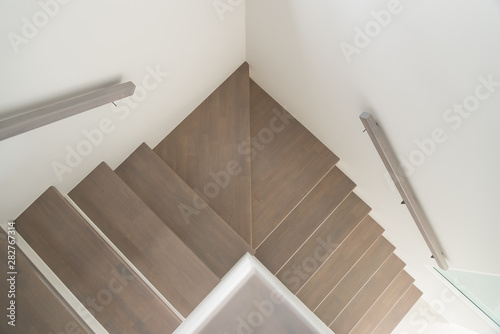 Pattern of Wooden stairs.