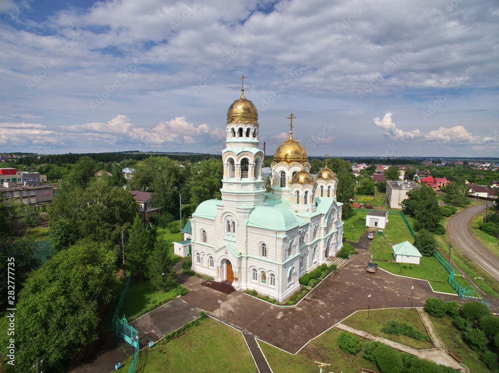 Church of John the Baptist. Kultaevo, Perm region, Russia