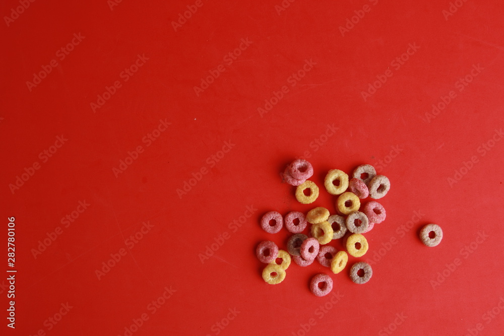 delicious colorful round breakfast cereals delicious colorful round breakfast cereals