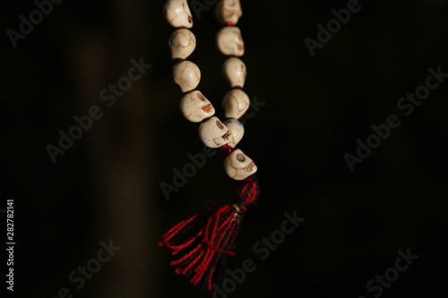 skull shaped beads photo