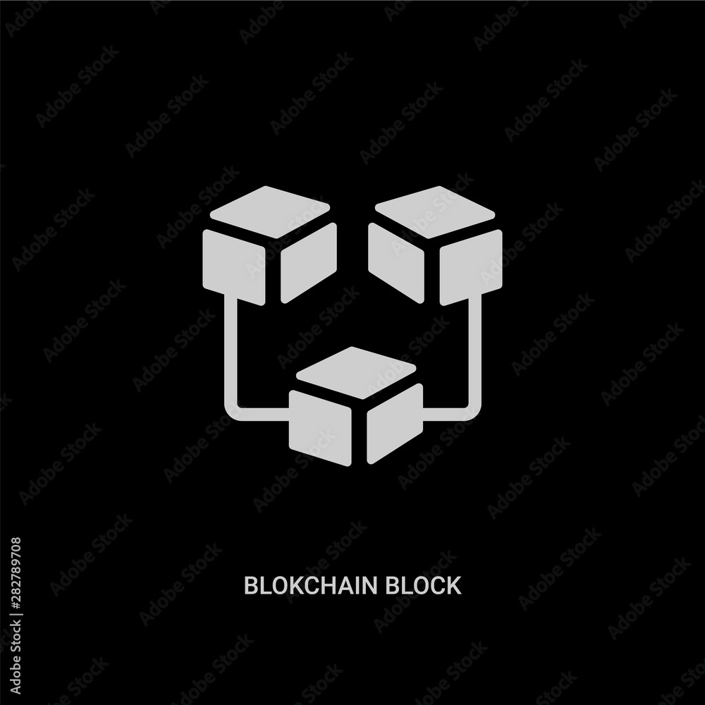 white blokchain block vector icon on black background. modern flat blokchain block from cryptocurrency economy concept vector sign symbol can be use for web, mobile and logo. white blokchain block vector icon on black background. modern flat blokchain block from cryptocurrency economy concept vector sign symbol can be use for web, mobile and logo.