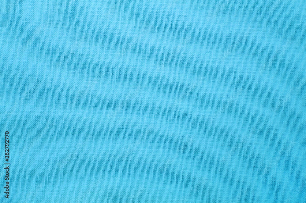 Light blue cotton fabric cloth texture background, seamless pattern of