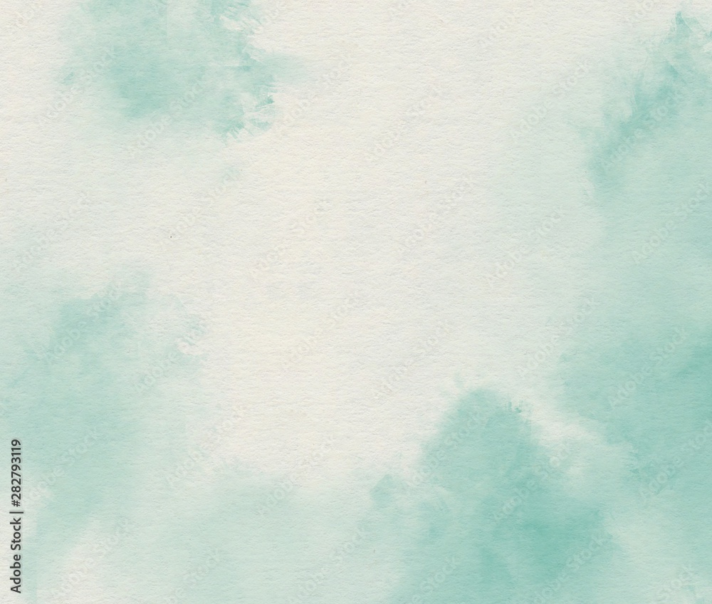 Light blue watercolor soft background