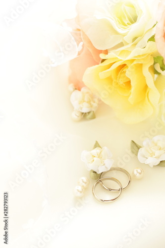 Elegance pair rings for wedding image