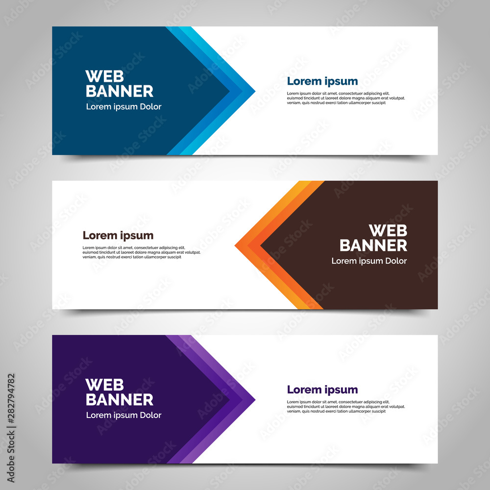 Fototapeta premium Vector abstract geometric design banner web template.