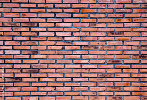 red brick wall background