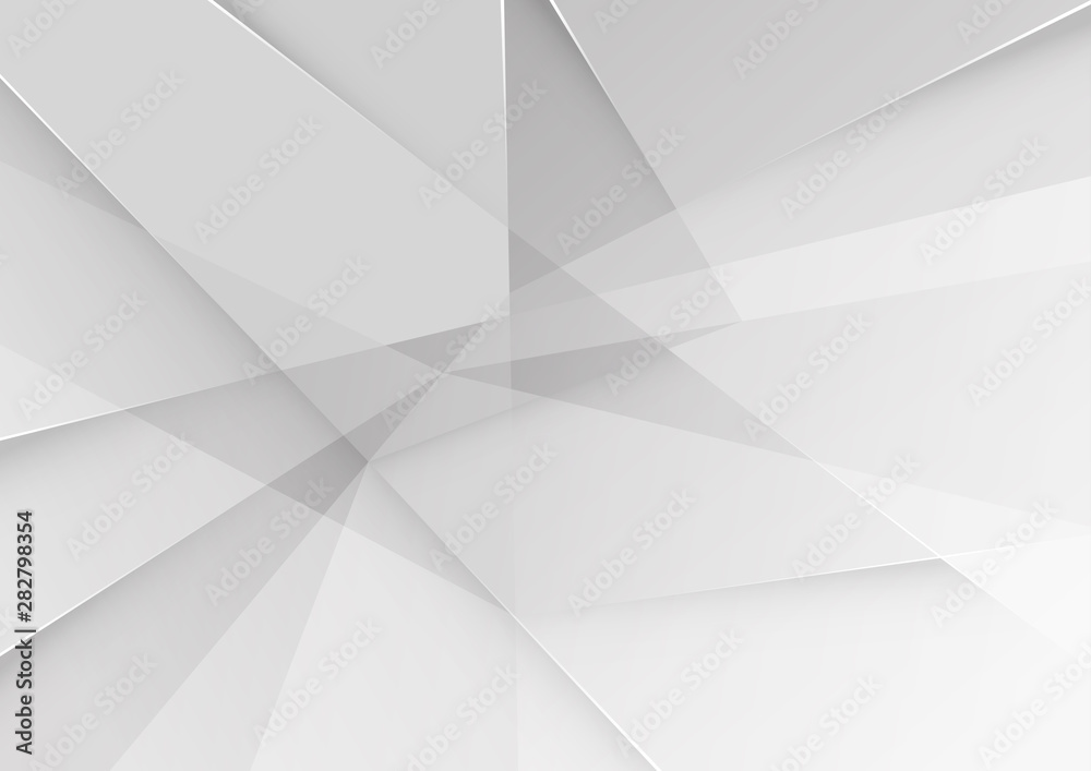 White and grey background. Corporate technology modern design. Pattern style geometric. Abstract modern background used about technology or product presentation backdrop. Vector illustration. White and grey background. Corporate technology modern design. Pattern style geometric. Abstract modern background used about technology or product presentation backdrop. Vector illustration.