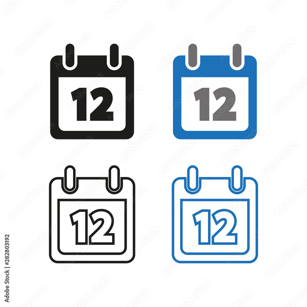 Calendar icon. Simple vector illustration Calendar icon. Simple vector illustration