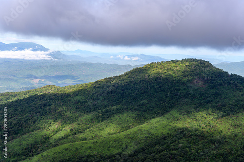Mountain forest in the morning, Phu Soi Dao, Uttaradit Province, Thailand.