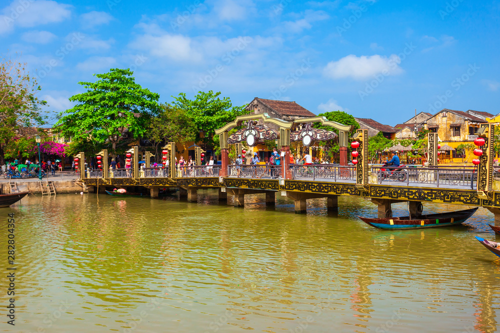 Ancient bridge in Hoi An