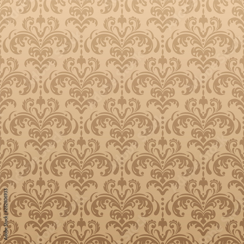 damask background with pattern