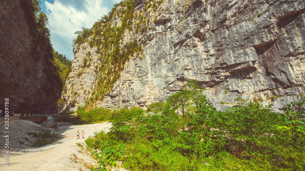 Fototapeta premium Canyon in the Abhazia