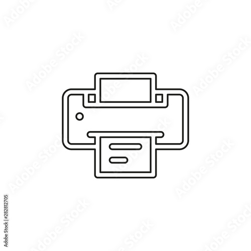 Printer vector icon